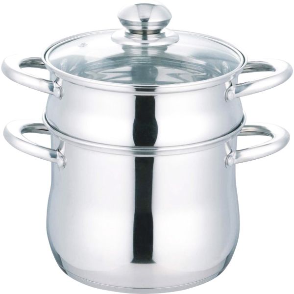 Couscouspan RVS – stoompan voor couscous, ook voor inductie, 4 tot 16 liter – foto 9