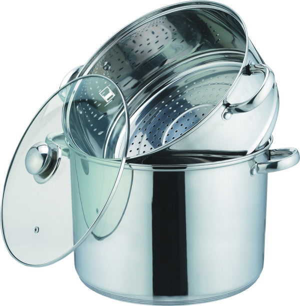 Couscoussier RVS 3-delig – Marokkaanse couscous pan, ook inductie, 4 tot 15 L – foto 10
