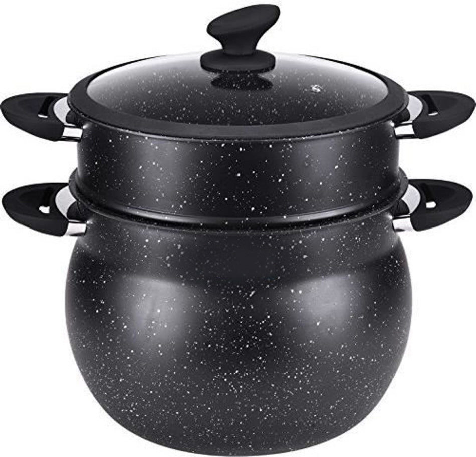 Couscoussière (couscouspan) met stoommand – alle warmtebronnen, 4 tot 14 liter