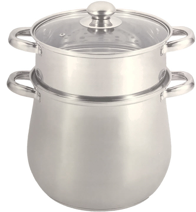 Couscouspan RVS – stoompan voor couscous, ook voor inductie, 4 tot 16 liter – foto 10