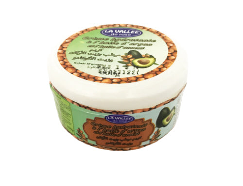 Crème hydratante à l'huile d'argan et à l'huile d'avocat