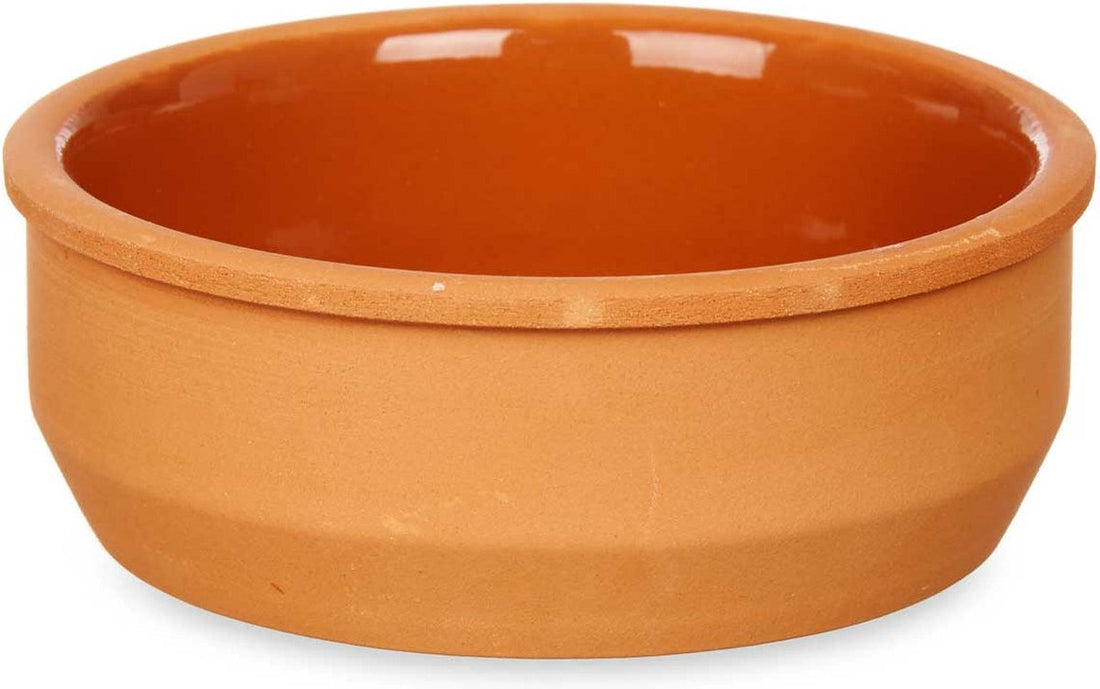 La Dehesa - Set of 6 crème brûlée tapas dishes, terracotta brown 12cm