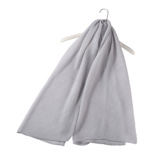 CRINKLE PLAIN scarf