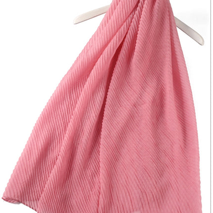 CRINKLE PLAIN sjaal