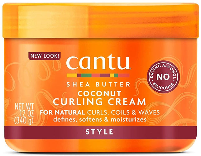 Cantu Shea Butter Cream voor krullend haar Coconut 340 g