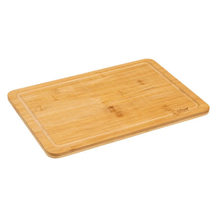 Schneidebrett mit 3 Messern - L 35 x B 25 x H 4 cm