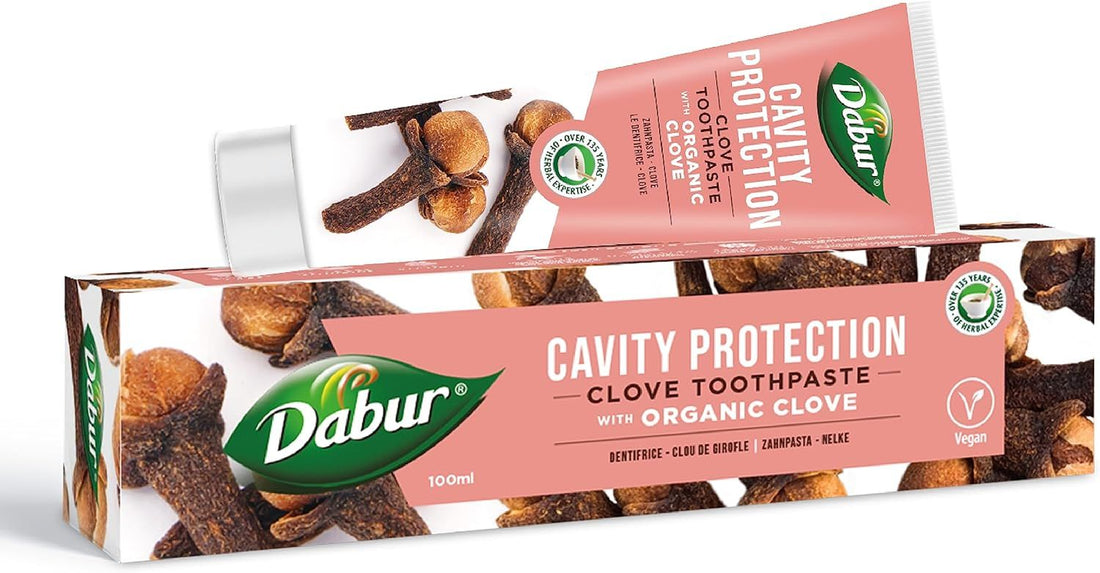 Dabur Herbal Clove tandpasta met kruidnagel – 100 ml