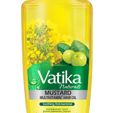 Dabur Vatika Hair Oil Mustard 200ml. - Mosterd Haar olie