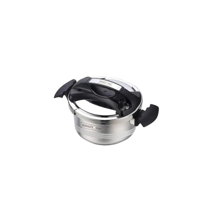 Royalty Line RL-26PS8L Snelkookpan – 8 Liter – Ø 26 cm – RVS – Met Stoommand en Veiligheidssluiting