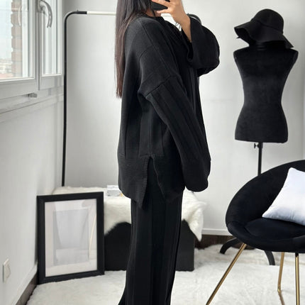 Nina Twinset – Oversized Gemütliches Set – Einheitsgröße