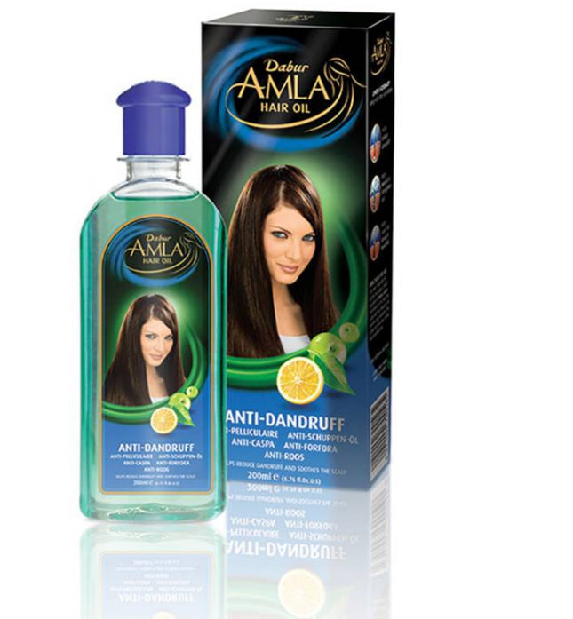 Dabur Amla Anti Dandruff Hair Oil With Lemon, Rosmary, Amla 200ml