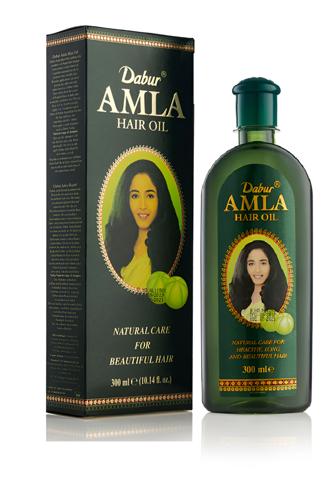 Dabur Amla Haarolie 300ml - Verrijkt met Mineralen, Canola & Amla Extract