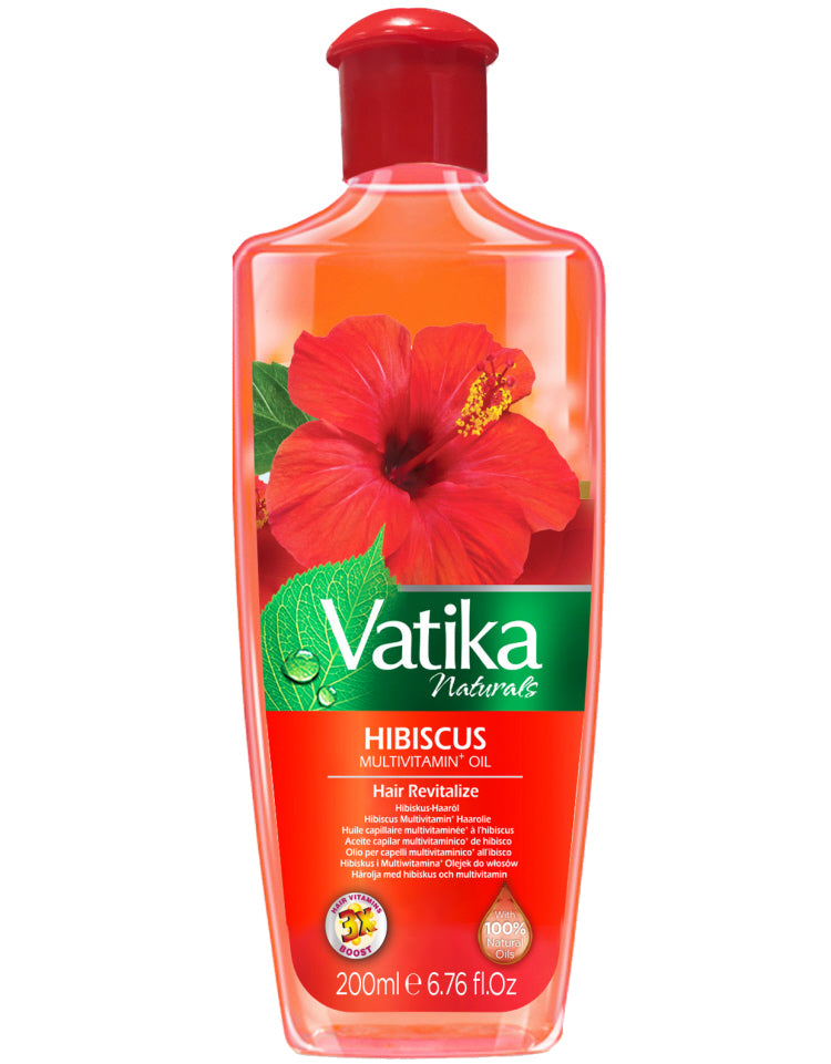 Dabur Vatika Hair Oil Hibiscus – haarolie met hibiscus, 200 ml