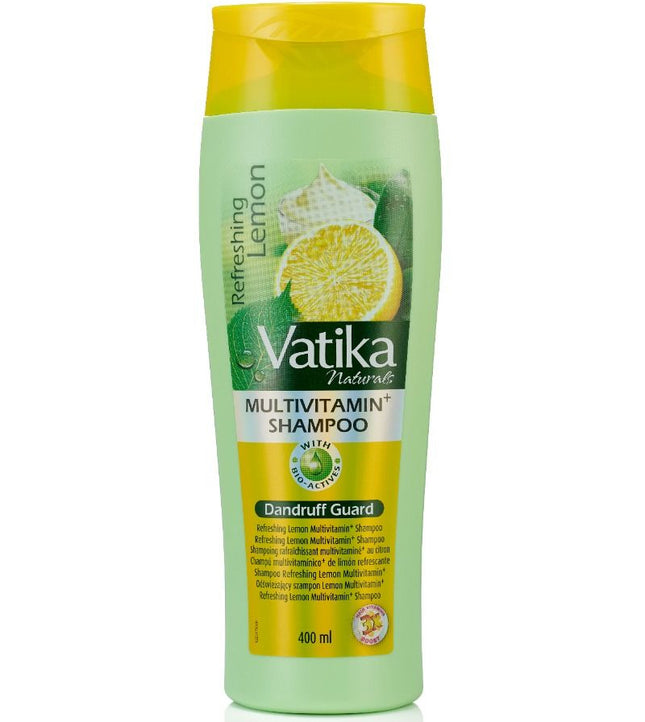 Dabur Vatika Naturals Shampoo 400ml (Refreshing Lemon)