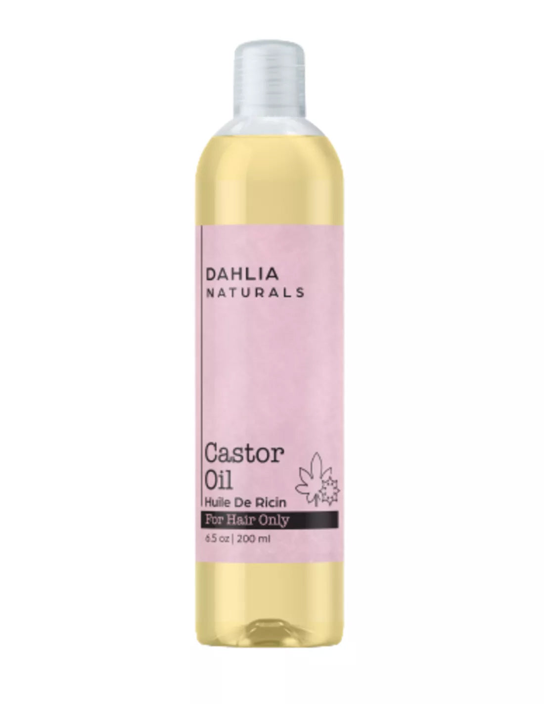 Dahlia Naturals Huile de Ricin 200 ML