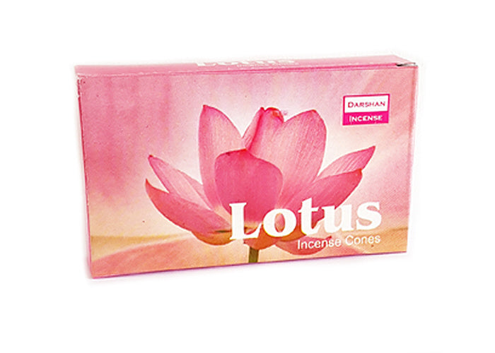 DARSHAN INCENSE CONES LOTUS