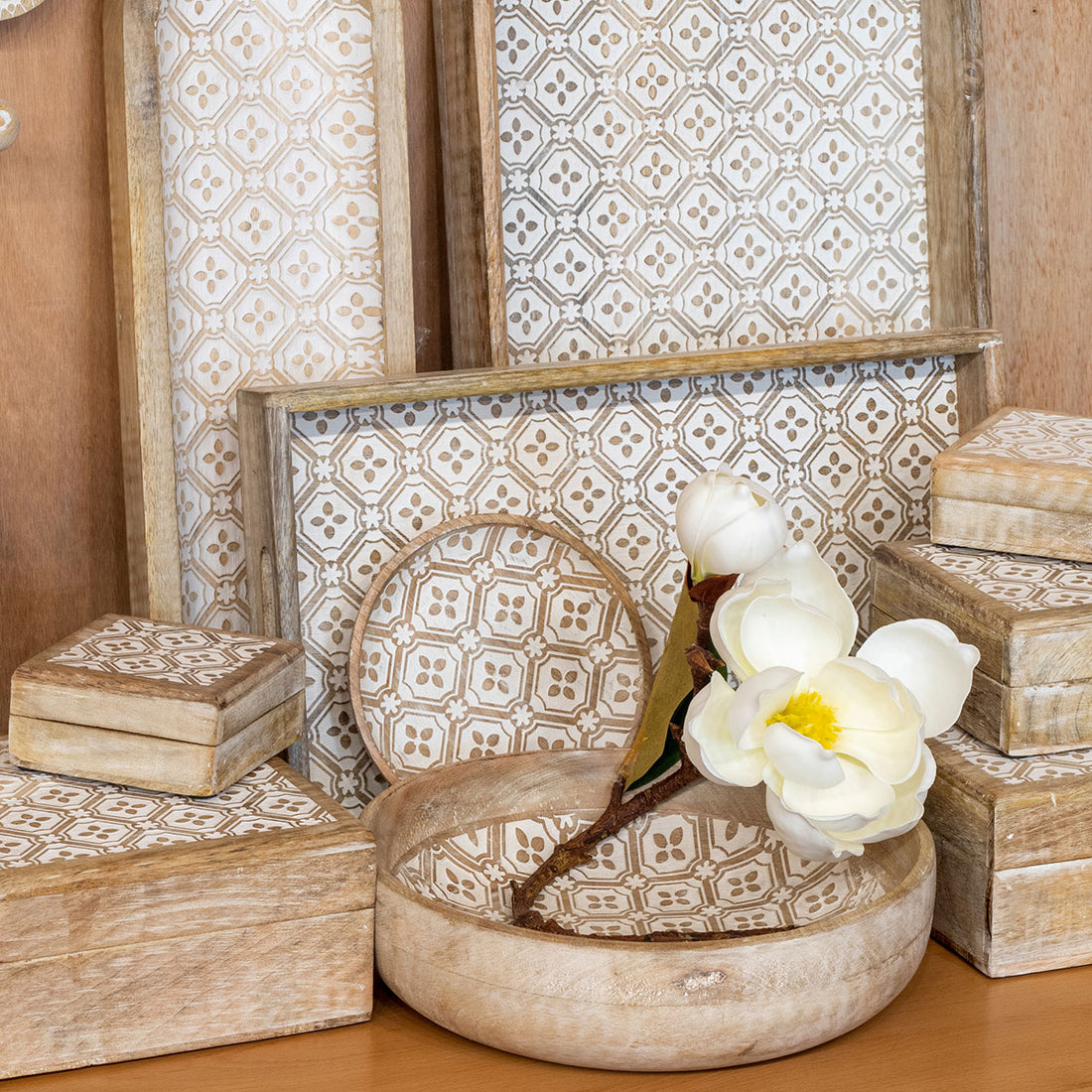 Plateaux décoratifs set de 2