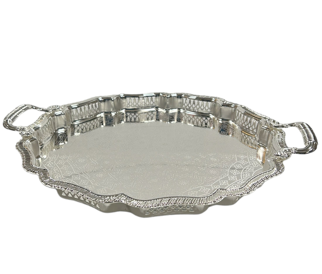 Tray with wavy high edge 44 cm - Sinia