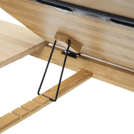 Frühstück im Bett/Laptoptisch/Serviertablett Smart 54 x 34 cm Bambus