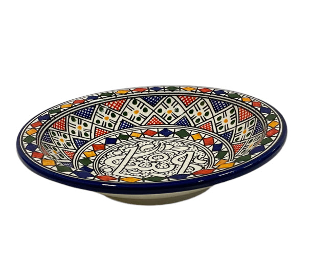 Moroccan deep plate Fes Ø25