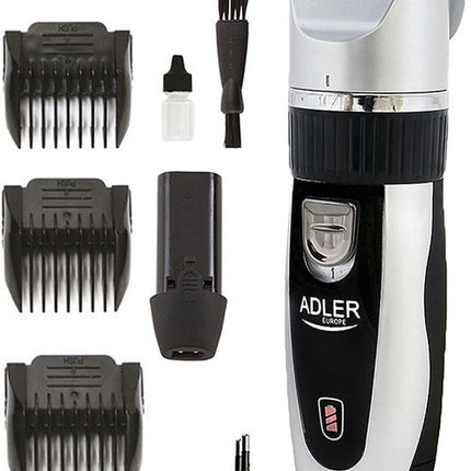 Tierschermaschine mit leisem Motor – 4 Aufsätze