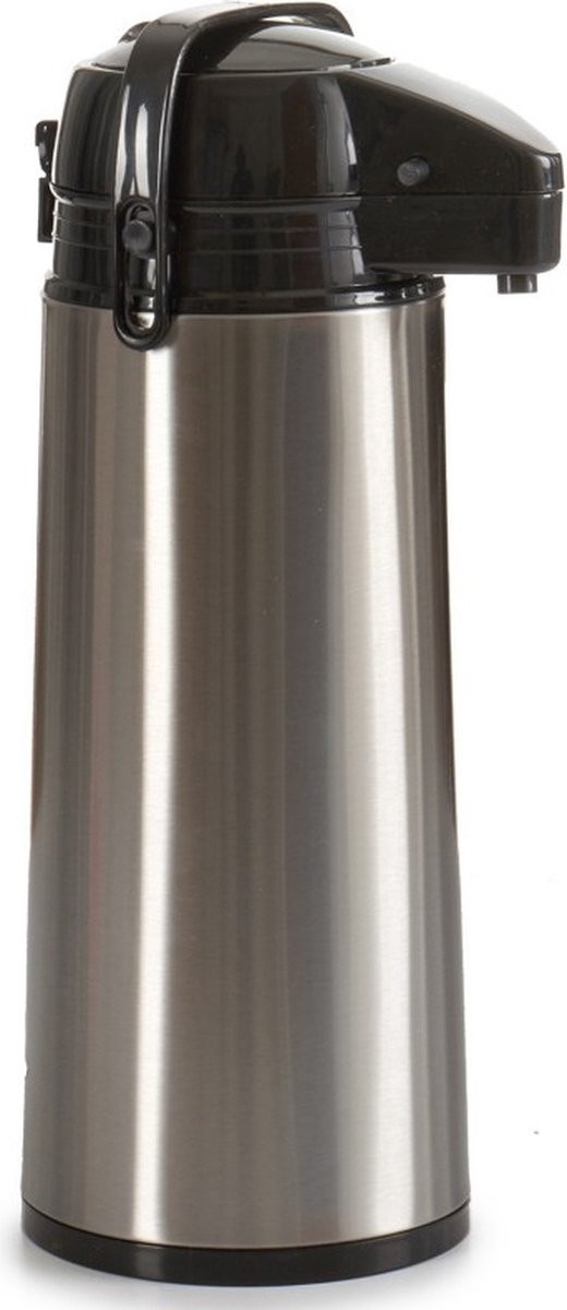 Thermos à pompe en acier inoxydable (1,9 L)