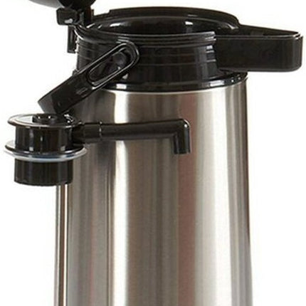 Thermoskanne mit Pumpsystem Edelstahl (1,9 L)