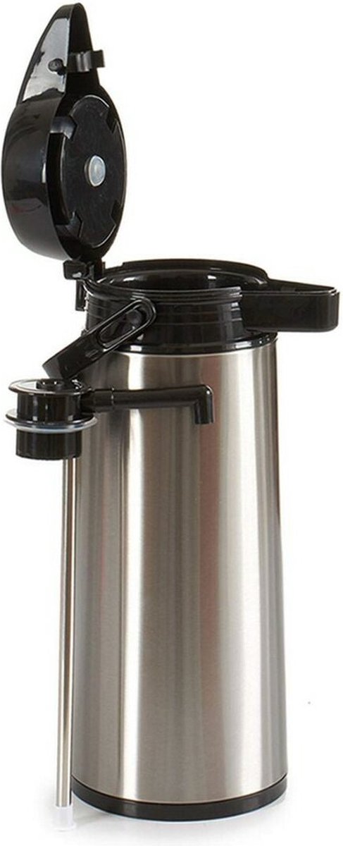 Thermos à pompe en acier inoxydable (1,9 L)