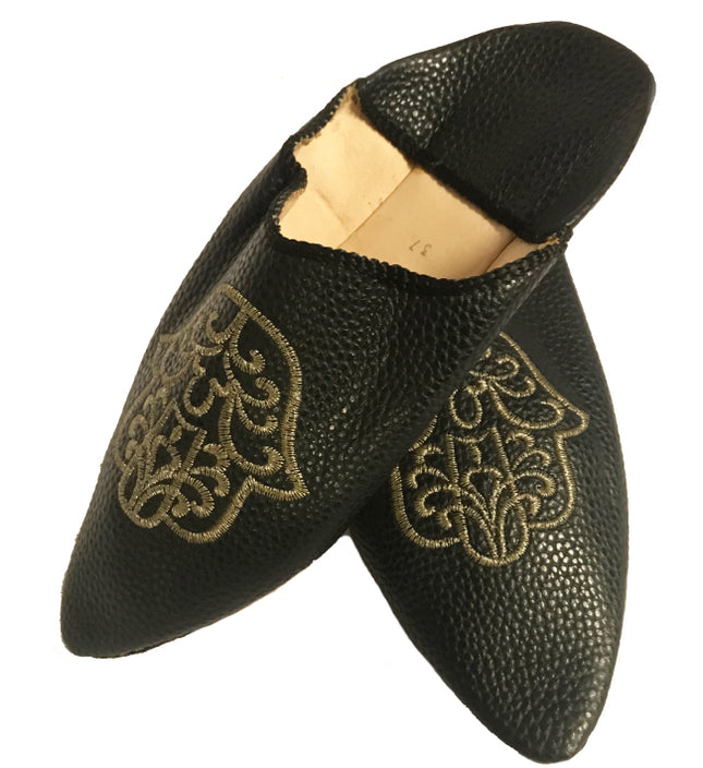 Babouche Mules Flats