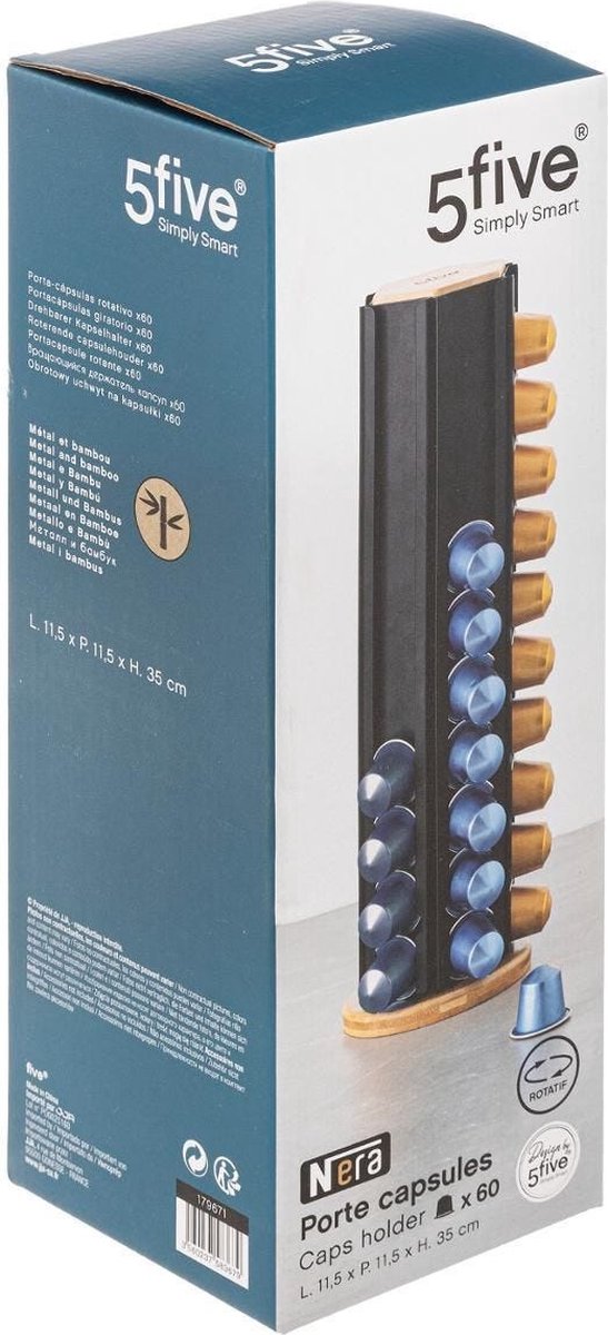 Drehbarer Nespresso Kapselhalter 60 Stück