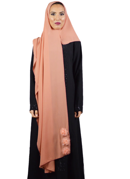 Hijab instant en mousseline