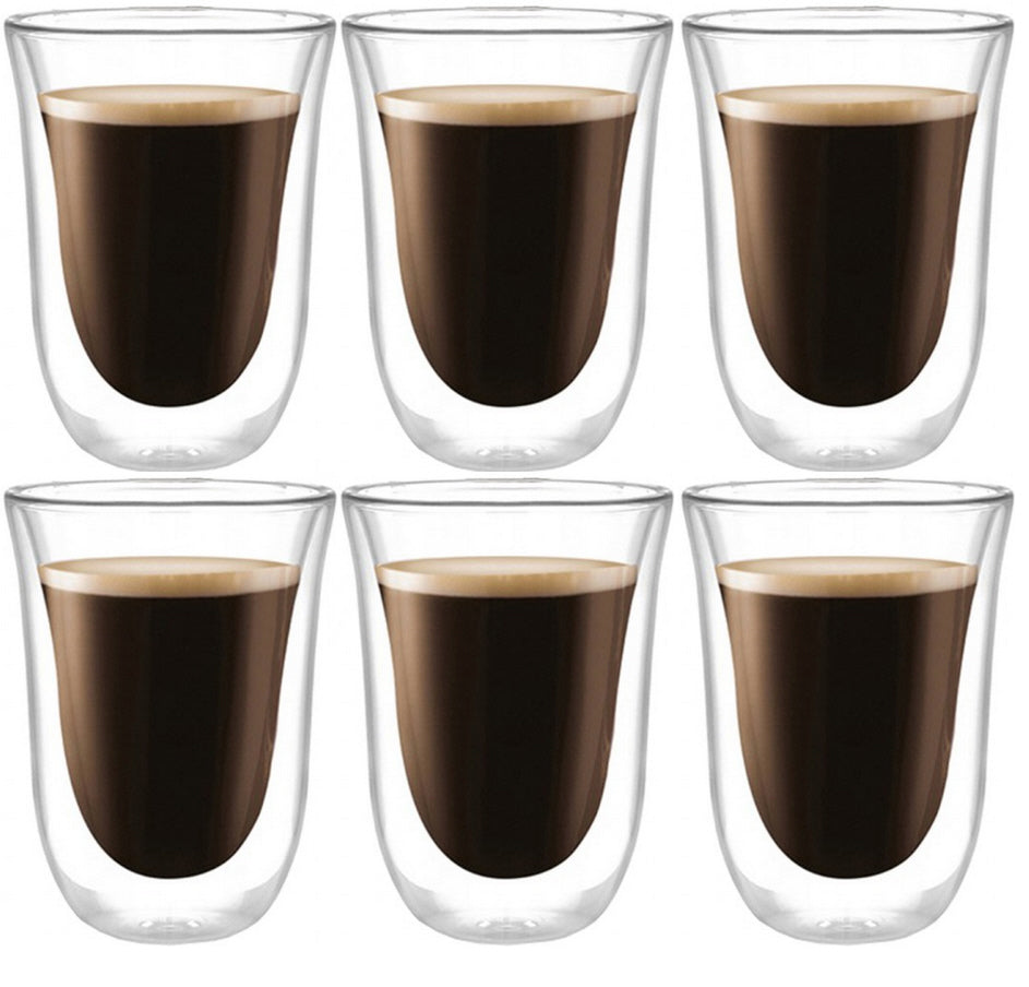 6 verres à double paroi - 270 ml