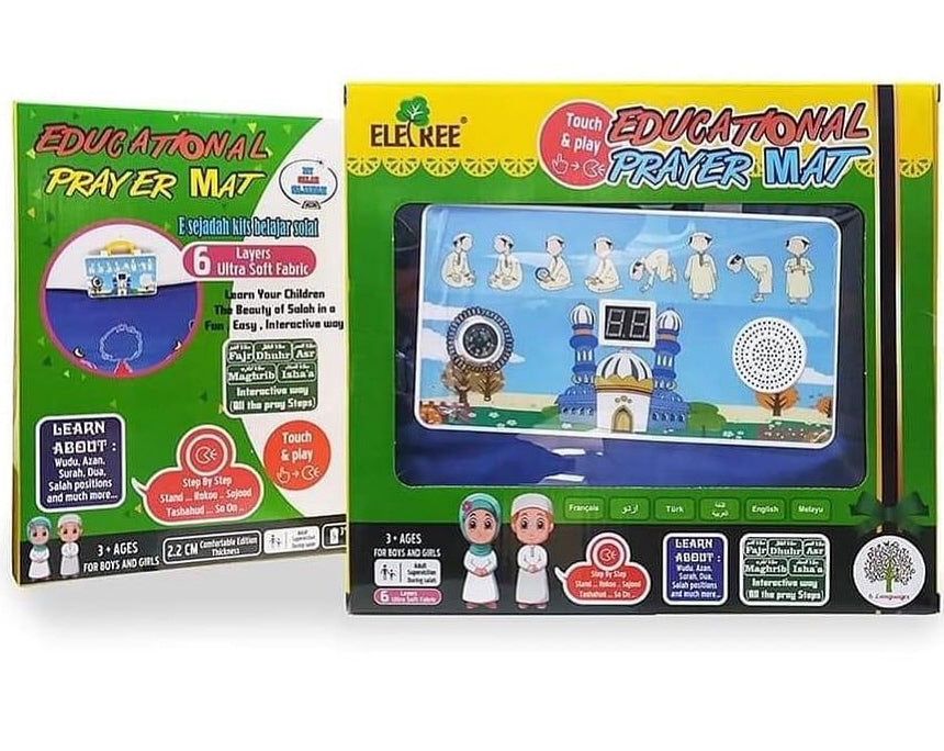 Interactive electronic prayer mat