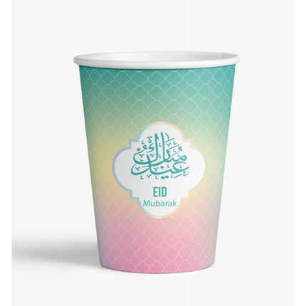 BEKER EID PASTELKLEUREN (SET VAN 6)
