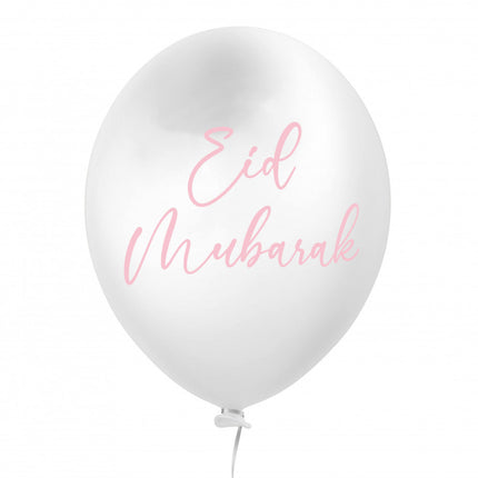 Eid Mubarak Ballons Roségold 6 Stk.