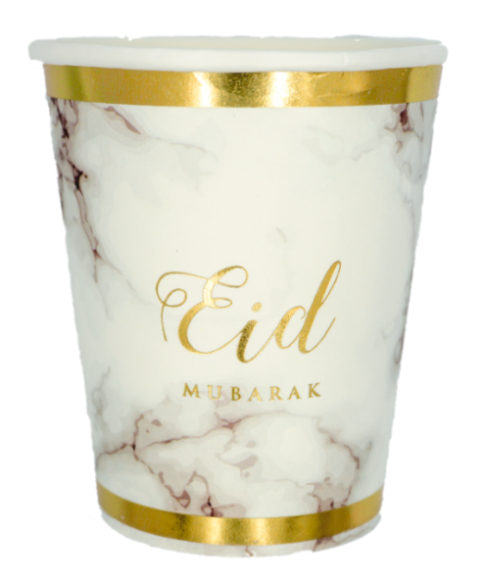 Gobelets Eid Mubarak (lot de 6)
