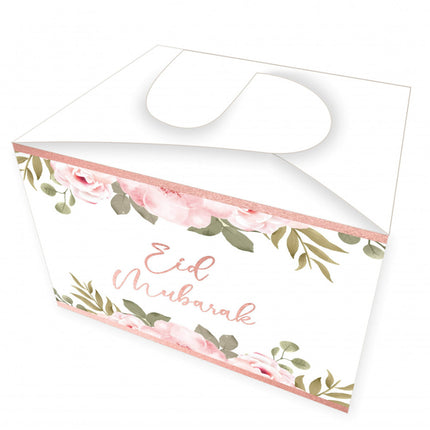 Eid Mubarak Keksbox Rose Gold