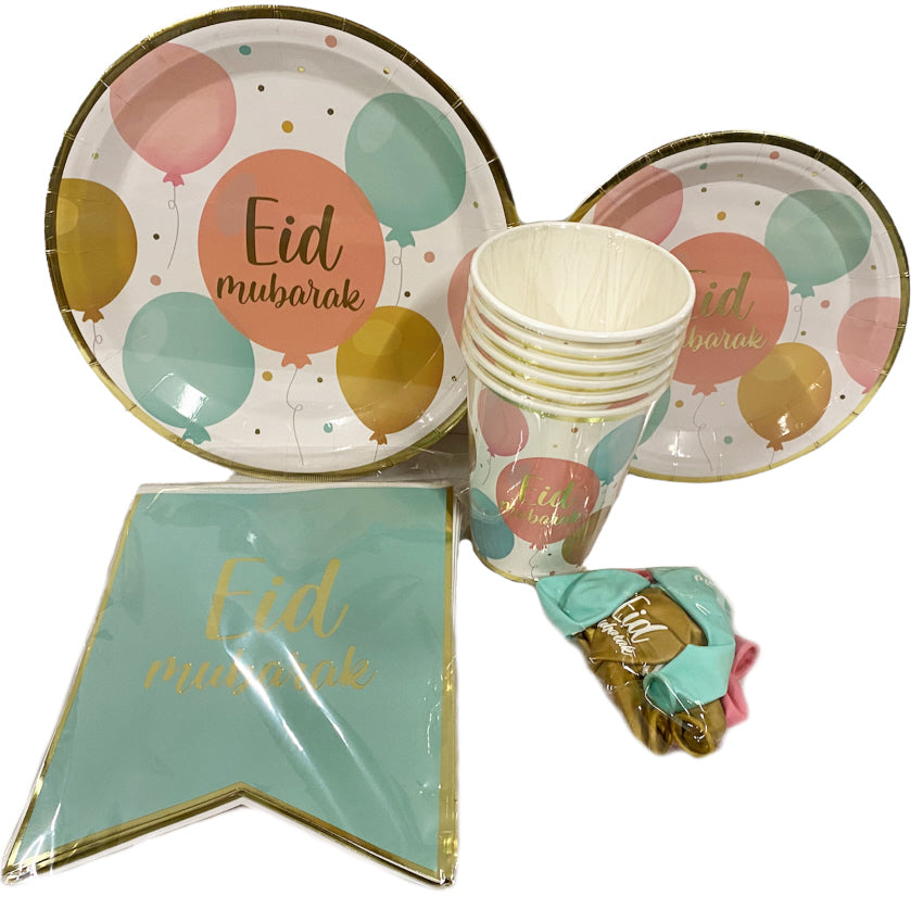 Décorations Aïd Moubarak - Boîte de décorations Ramadan pour enfants