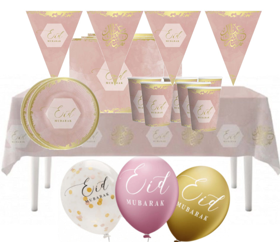 Eid Mubarak table setting value set