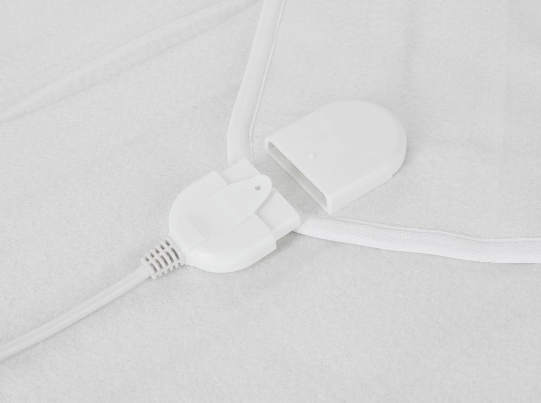 Electric blanket/pillow - 60 Watt - White - Polyester - 1 person