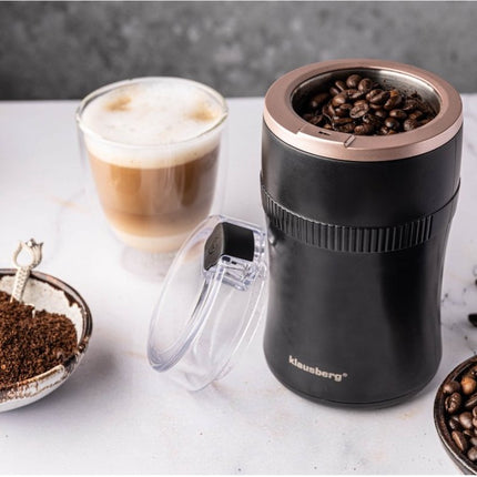 Klausberg - Elektrische Kaffeemühle - schwarz