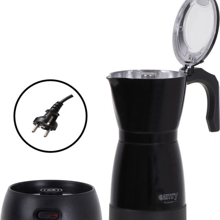 Elektrische Mokkakanne - 300 ml - für 6 Tassen