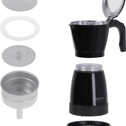 Elektrische Mokkakanne - 300 ml - für 6 Tassen