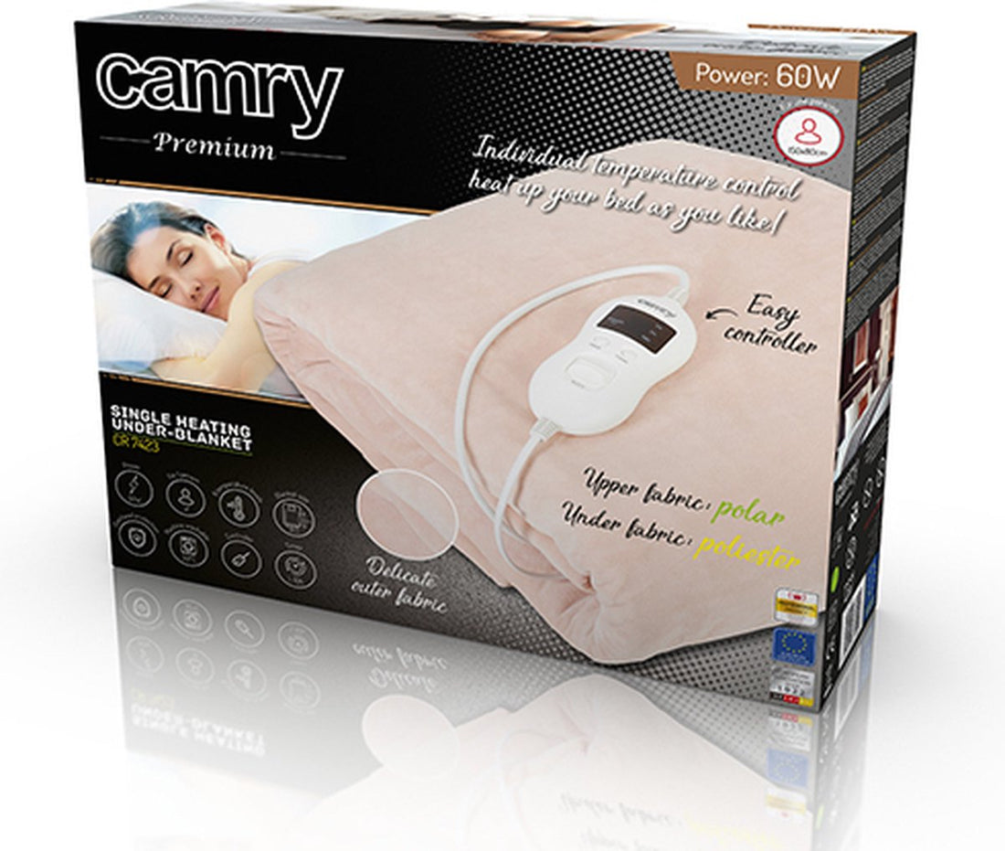 Electric underblanket with timer - single person