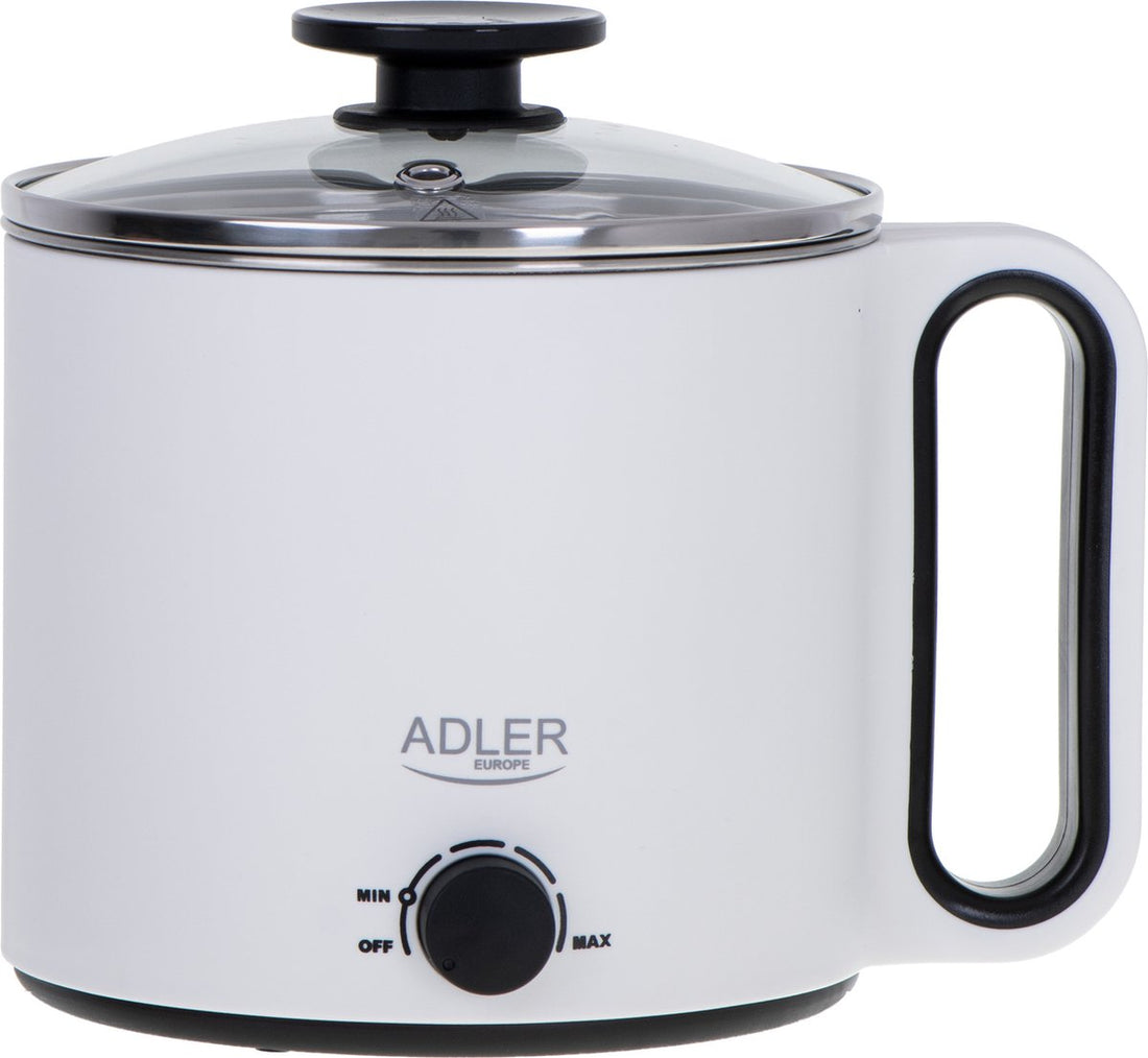 Adler AD-6417 - Electric pan - 5 in 1 - white - 1.9 liters