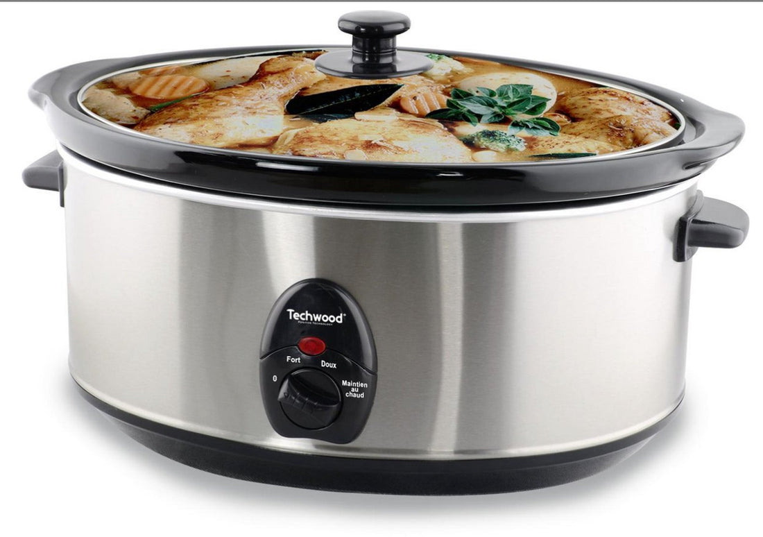 Techwood - Mijoteur électrique - inox - 4.5 L