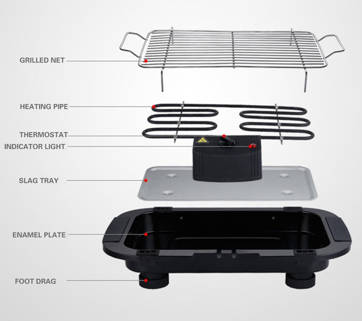 Electric Table Grill - barbecue grill