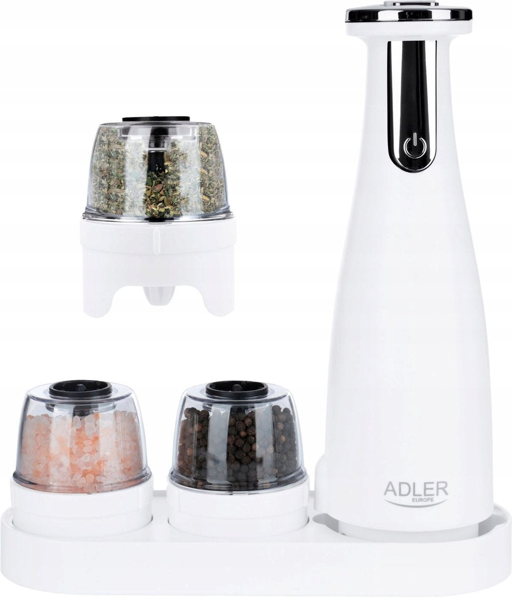 Electric Salt and Pepper Mill - Set - 3 mills