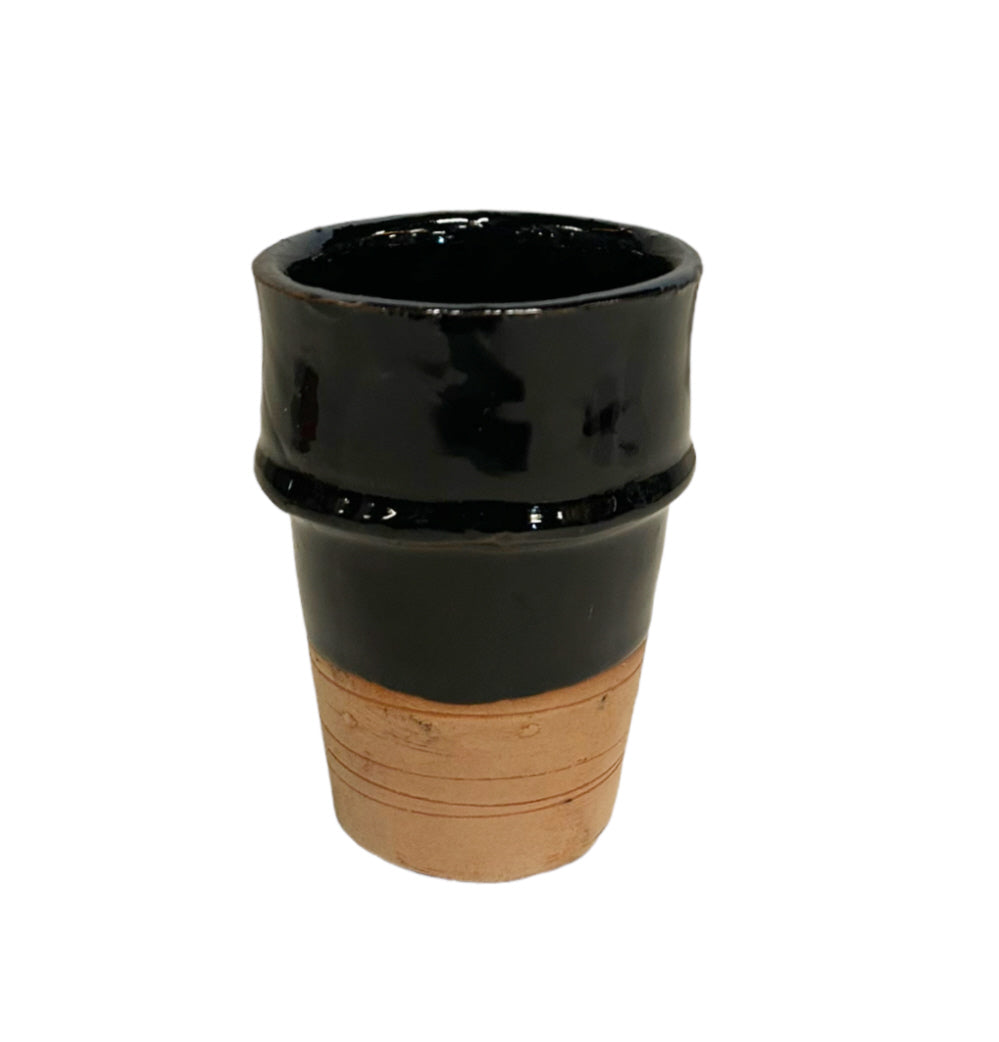 Tasses à expresso marocaines semi-émaillées 70 ml
