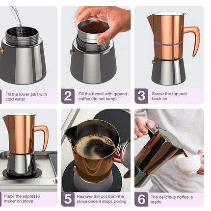 Espresso Espressomaschine Espressokocher - Espressokocher Perkolator